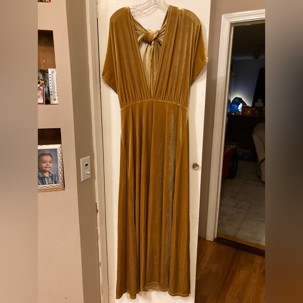 Micah Convertible Velvet Dress
